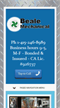 Mobile Screenshot of bealemechanical.com